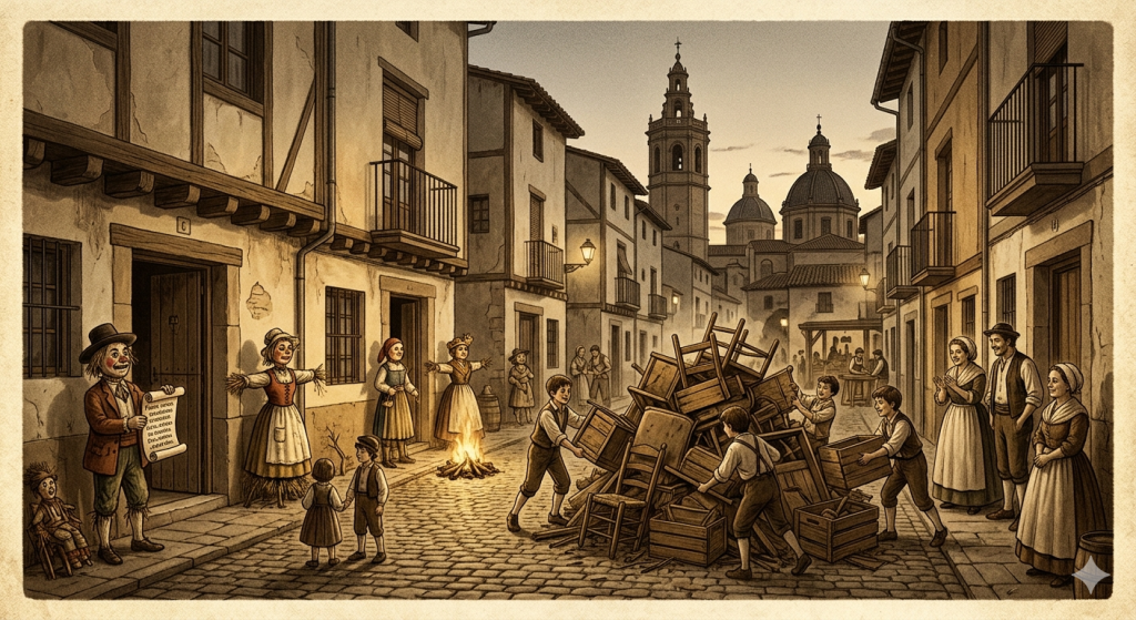 Fuego y Madera: La Génesis de la Falla